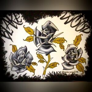 Blake Wood Original Rose Flash Sheet